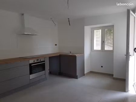 grande maison de village avec petit jardin