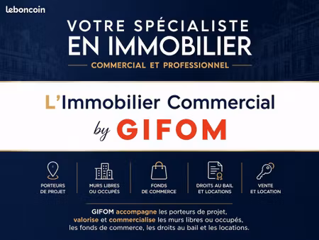 fonds de commerce 50 m² paris