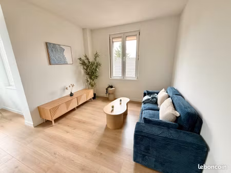 appartement t2 refait à neuf avec pompe à chaleur et meublé • rentabilité 7 05% • 9300 /an