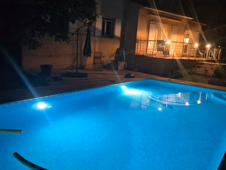 maison 170 m² piscine chauffée avec dome electrique