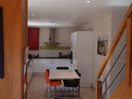 centre-ville  maison  familiale  jardin  accès à la rivière
