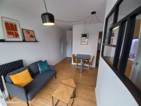 t1 bis meublé 25m² avec loggia – libourne