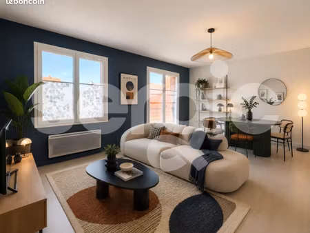 appartement 3 pièces 56 m²