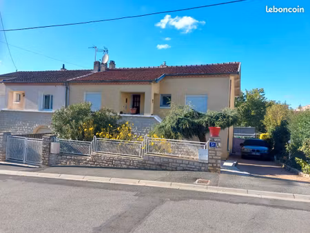 maison familiale 105 m² – 4 chambres  jardin et double garage – trélissac