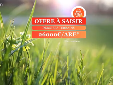 terrain 399 m² houssen