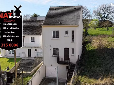 maison 4 pièces 100 m²