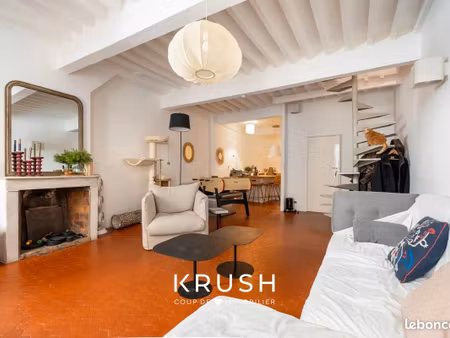 loue charmant duplex - 85m² au cœur du panier
