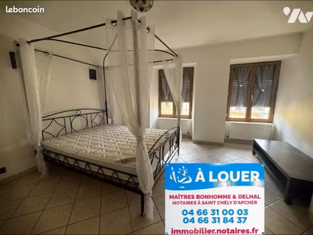 appartement 51 m² st chely d apcher