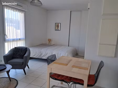 t1 meublé 30 m² pont de la tortiere