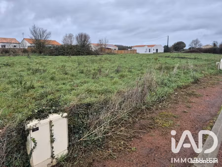 terrain 572 m² l'aiguillon-sur-vie