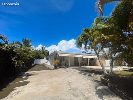 villa meublée et equipée avec piscine sur sainte-marie a capesterre-belle-eau