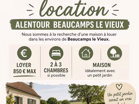 location maison beaucamps le vieux