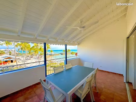 appartement 4 pieces 101m2 le marisol vue mer accès plage&piscine