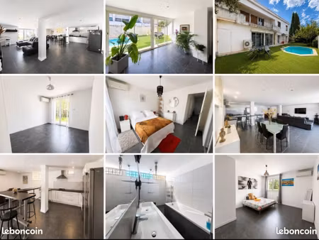 bas de villa de 150 m² avec piscine – les 3 lucs  13012 marseille