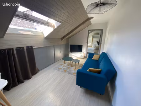 t1 42 m² avec terrasse privative – centre-ville de blois