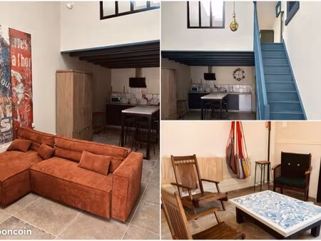 loft meublé atypique rénové