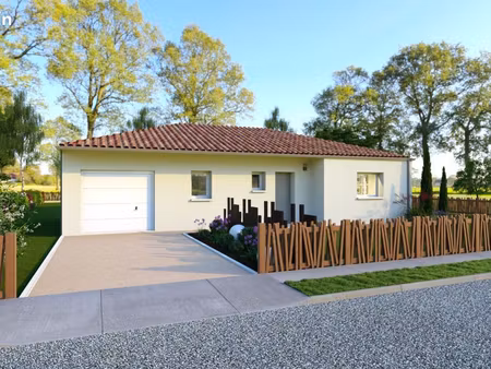 projet de construction d'une maison 126.37 m² avec terrain à machecoul (44)