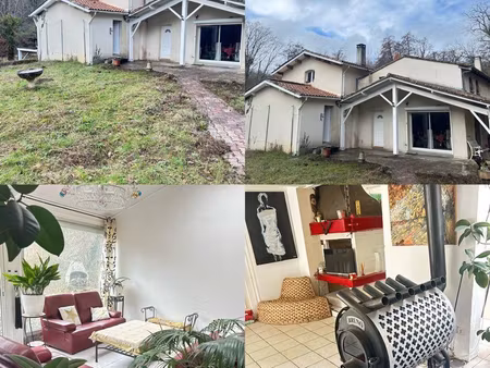 rare. maison familiale avec grand terrain et équipements de loisirs