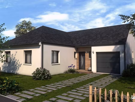 projet de construction d'une maison 100.42 m² avec terrain à ferrieres-haut-clocher (27)