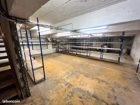 local de stockage sécurisé 100m² – gambetta nice – idéal artisan / e-commerce / réserve