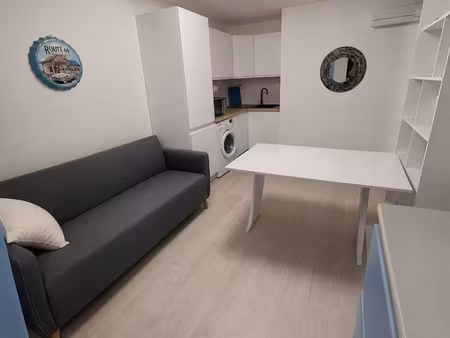 appartement f2 bord de mer avec garage