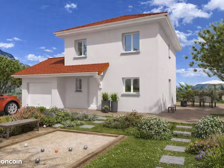 projet de construction d'une maison de 99 m² avec terrain à la mure (38)