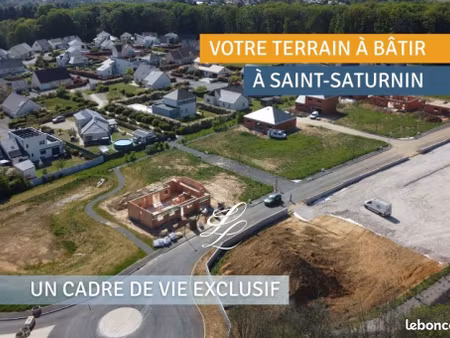 terrain 313 m² saint saturnin