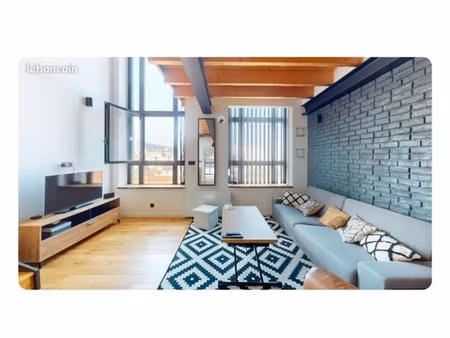 ancienne passementerie rénovée - loft de caractère