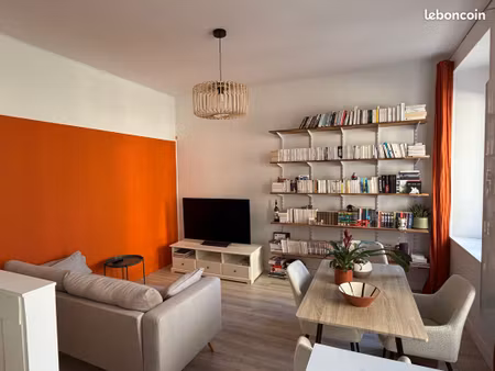 appartement 50m2 rue piétonne