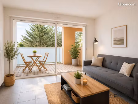 appartement 2 pièces 45 m²