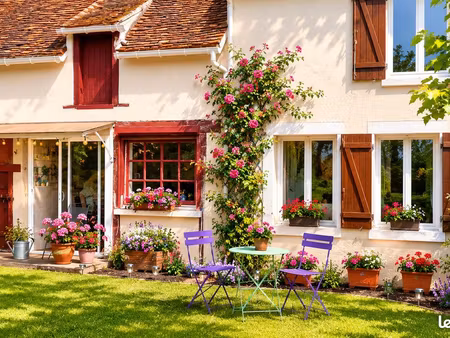 exclusivité - maison de campagne avec jardin  puits et charme authentique à dunet (36) df-