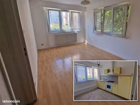 appartement t2 de 55 m² - balcon  cave  parking - colmar ladhof / saint-léon