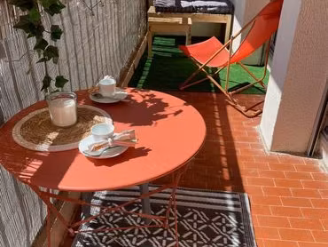 montpellier / hôpitaux facultés – t2 50 m² meublé – terrasse – parking privé – cave – clim