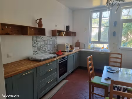 appartement 73m2 meublé jardin garage