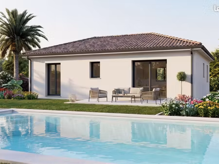 projet de construction d'une maison 66 m² avec terrain à heugas (40)