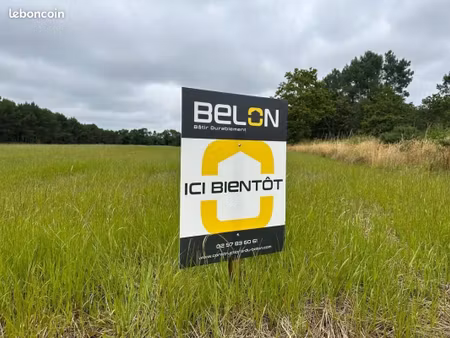 terrain 385 m² pont scorff