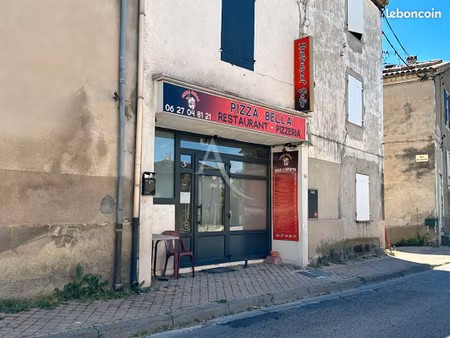 fond de commerce  pizzeria  restauration 100 m² vinon sur verdon
