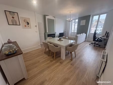 appartement t3 rénové 80 m² - quartier boucicaut - proche centre-ville