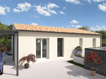 maison de 83.78 m² sur un terrain de 427 m² à gond-pontouvre en charente (16)