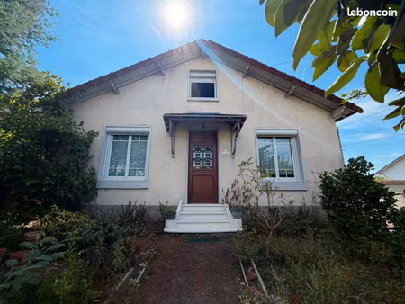 maison 100m² limoges ouest - jardin - garage de 50m² - cave