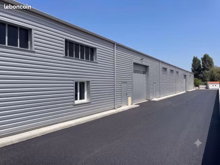 local 470 m2 + parking fermé - perpignan sud