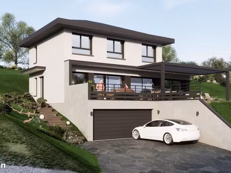 projet de construction d'une maison 133 m² avec terrain à collonges-sous-saleve (74)