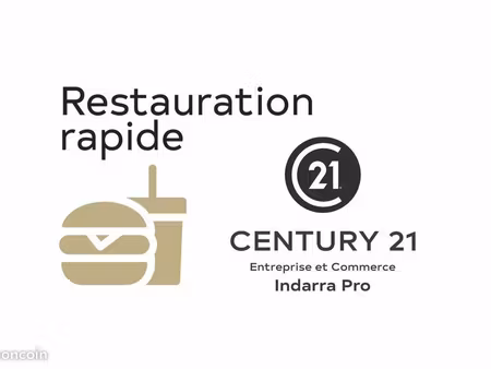 fonds de commerce  restauration  restauration rapide  sandwicherie 94 m² anglet