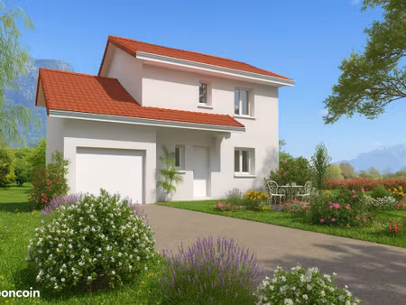 projet de construction d'une maison 84 m² avec terrain à veurey-voroize (38)