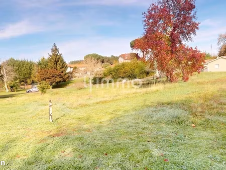 terrain 1230 m² rion des landes