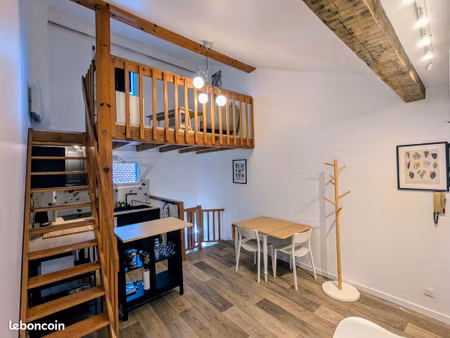 localisation étudiante : t1bis en duplex meublé  bayonne centre (petit bayonne)