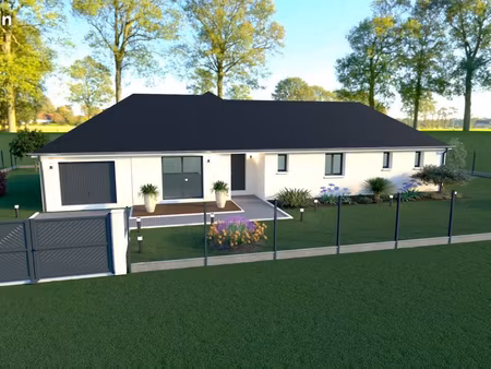 projet de construction d'une maison 123 m² avec terrain à forges-les-eaux (76)