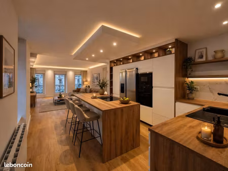 appartement granville centre - 4 pièces - 96 m²
