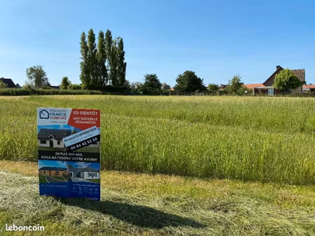 terrain 1 585 m² hebuterne