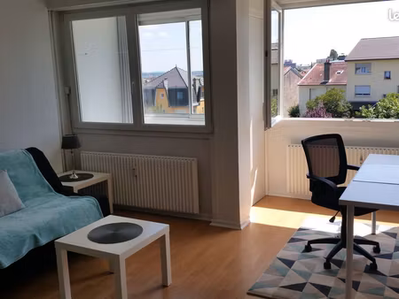 meublé 30 m2 avec loggia +parking +cave +local à velo proche fac et iut : idéal étudiant